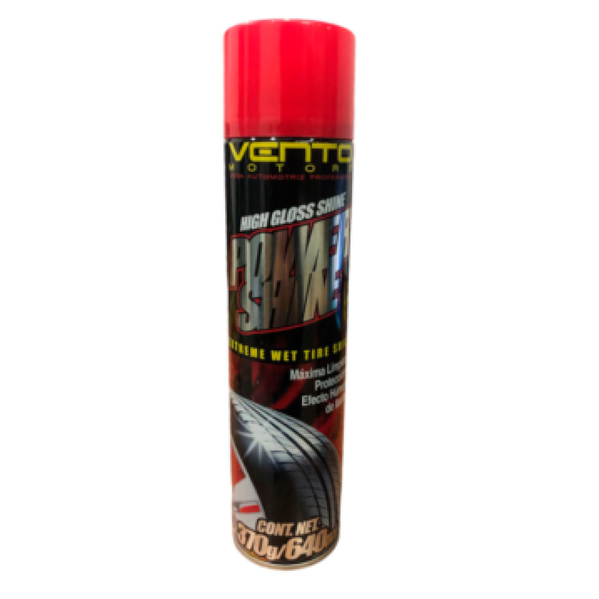 692464 ABRILLANTADOR LLANTA 640ML POWER SHINE VENTO