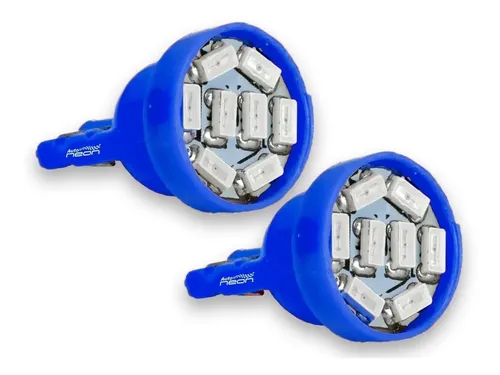 FO-1587B FOCO LED T10 8SMD 3014 12V AZUL